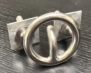 Marine Boat Ski Tow Eye Stainless Steel 3.5” D 4.5” L - Picture 1 of 3