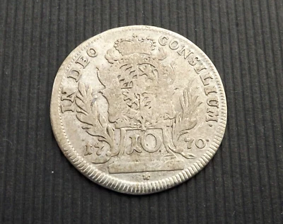 Germany Bavaria 1770 10 Kreuzer Maximilian III Joseph Silver F C8555 - Image 1 of 2