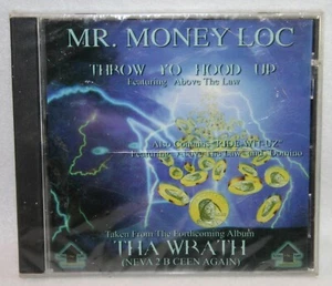 MR MONEY LOC Throw Yo Hood Up CD Maxi Single RARE Cleveland OH Gangsta Rap - Imagen 1 de 2