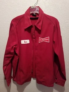 vtg BUDWEISER employee drivers jacket Bundle size 42 R - Picture 1 of 11