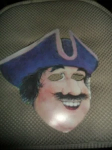 Vintage Long John Silvers Restaurant Paper Pirate Mask - Picture 1 of 2
