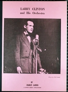Larry Clinton and His Orchestra by Charles Garrod Joyce Music 1973 Big Band Era  - Imagen 1 de 5