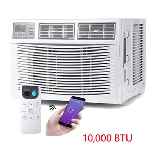 10,000 BTU Window Air Conditioner with Wifi & Remote 3 Cooling & Fan Speeds 2.4G - Picture 1 of 10