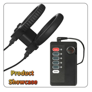 Control Shock Kit E-Stim Dual-Ring Male DIY Penis Rings Therapy Device Power Box - Picture 1 of 30