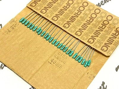 25pcs - CORNING CGW RN55D 4.99K (4K99 4991F) 1% Resistor - NOS - Image 1 of 2