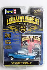 Revell Lowrider Magazine #208 Die-Cast 1959 Chevy Impala 1:64 Scale New - Picture 1 of 9