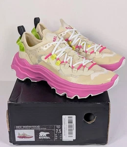 Scarpe da ginnastica Sorel donna taglia 7,5 Kinetic Breakthru Tech pizzo fucsia rosa fizz - Foto 1 di 8