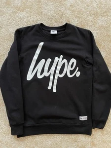 Hype Sweatshirt Gr. M Schwarz UK Gebraucht Pullover - Bild 1 von 3