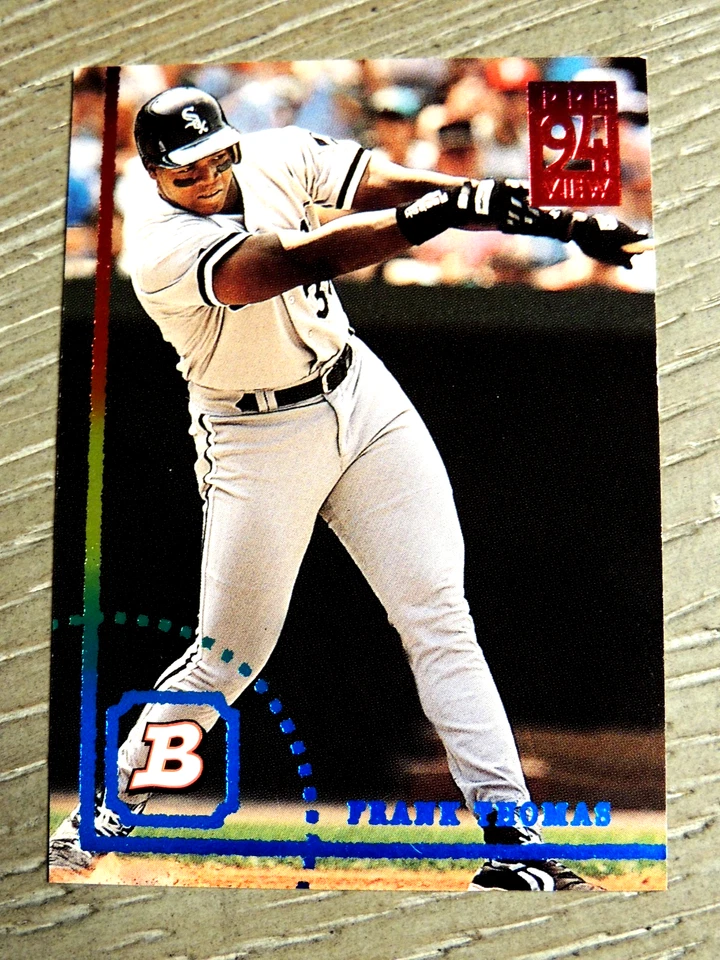 Frank Thomas 1994 Bowman vista previa inserto #1 White Sox Hof Legend Foto 1 de 1