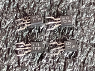 2SA733P NEC PNP Transistors Veb matched to within 0.13% Tolerance of Veb Qty-4 - Image 1 of 2