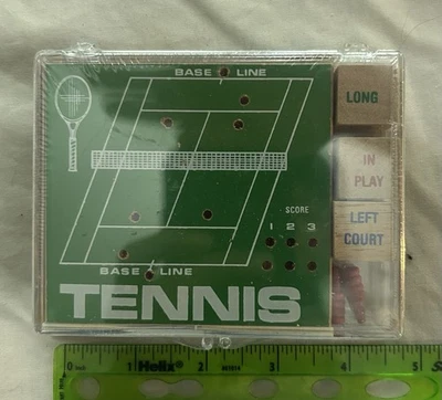 Vintage Crestline Mfg. Playoff Tennis No. 92 Board Dice Game - New Sealed - Image 1 of 2