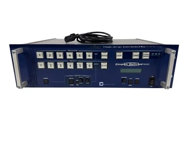 Analog Way GSW 611-R Graphic Switcher 6 Graphic Video Input Switcher Mixer - Image 1 of 4