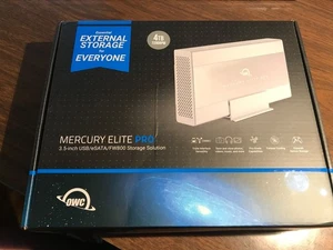 OWC 4 To disque dur 7200 tr/min OWCME3QH7T4.0 FW800 USB eSATA USB CABLE NEUF DANS SA BOÎTE - Photo 1/3