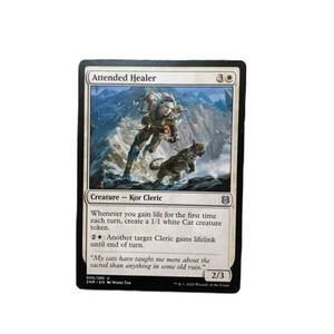 Attended Healer Creature Kor Cleric carta MTG Magic the Gathering usata in ottime condizioni - Foto 1 di 4
