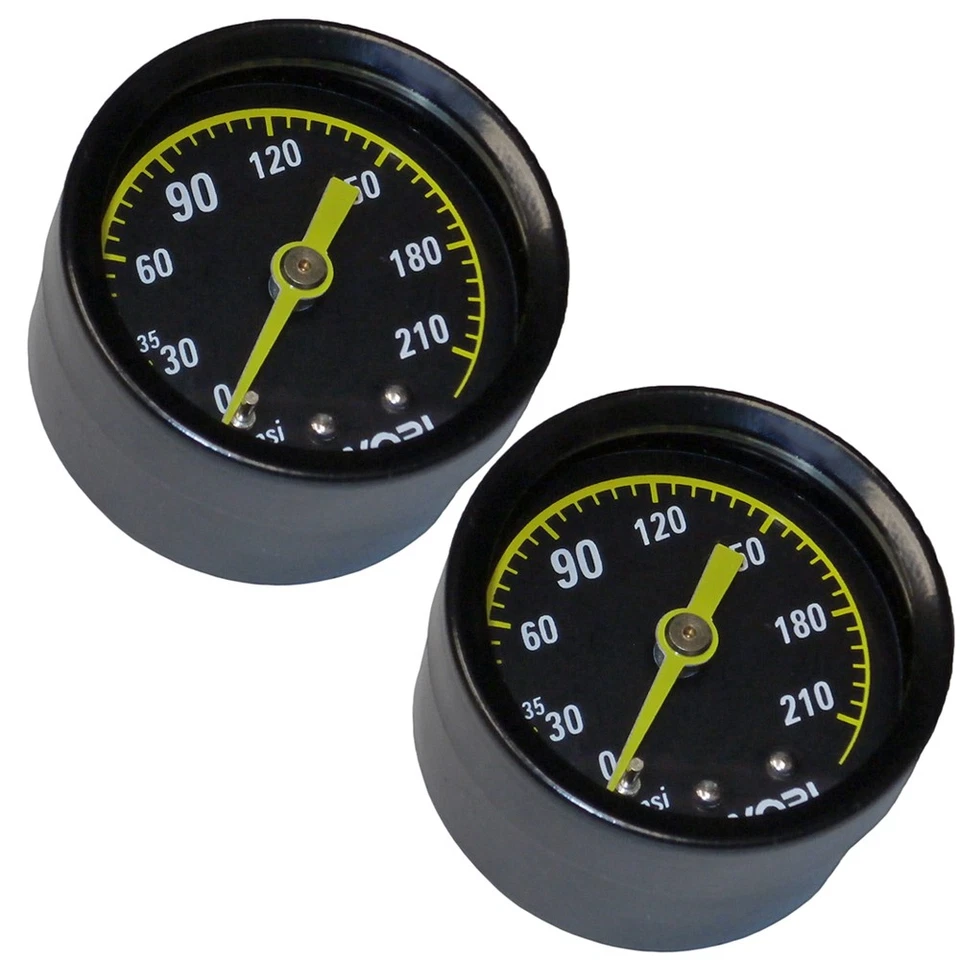 Paquete de 2 manómetros de repuesto originales Ryobi P739 OEM - 079077062041-2PK Foto 1 de 1