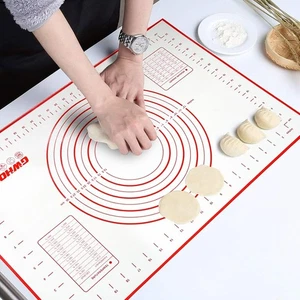 Alfombra antiadherente de silicona para hornear con medida 40 x 60 cm masa grande rodillo - Imagen 1 de 9