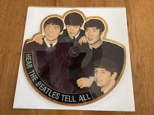 THE BEATLES - HEAR THE BEATLES TELL ALL - PICTURE DISC - INTERVIEWS - Picture 1 of 4