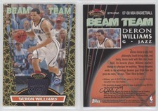 2007-08 Topps Stadium Club Beam Team Gold Relics /99 Deron Williams #BTR-DWI