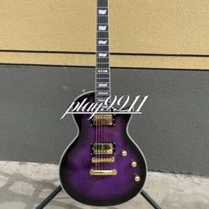 LTD Purple Burst LP E-Gitarre HH Tonabnehmer Gold Hardware - Bild 1 von 7