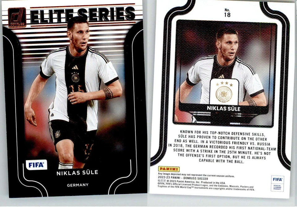 Niklas Sule 2022-23 Donruss Elite Series #18 Germany - Image 1 of 1