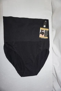 Hi Waist Body Shaping Brief Black 2X plus sz instant Shaping Seamless Smooth - Picture 1 of 3