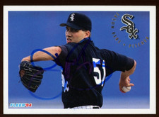 1994 Fleer JASON BERE Signed Card autograph AUTO WHITE SOX