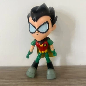 2013 DC Comics Teen Titans Go! Robin 5" Collectible Mini Figure - Picture 1 of 15
