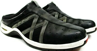 Zapatos de mula de cuero para mujer Cole Haan talla 10 B estilo negro D16107 hechos en China Foto 1 de 4