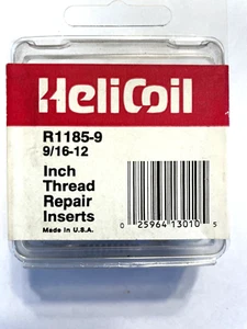 R1185-9 Inch 9/16-12 Thread Repair Inserts 6 Per Pack - Picture 1 of 2
