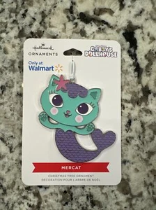 Punze Ornament Weihnachtsbaum flach Metall Gabby's Puppenhaus Mercat Meerjungfrau Katze - Bild 1 von 2