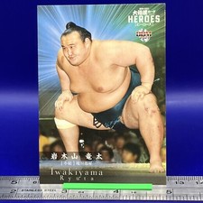 Iwakiyama Ryuta Sumo Wrestler Trading Card Rikishi BBM TCG Japanese #15