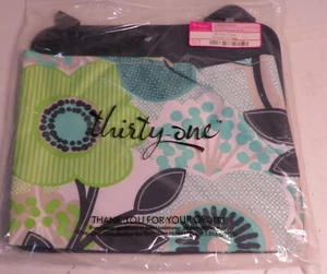 Thirty-One 31 Gifts Oh-Snap Pochette Pocket 078A Fabulous Floral NEW WITH TAGS - Picture 1 of 10