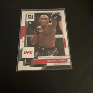 2023 Donruss UFC Base Press Proof Silver #114 Kamaru Usman - Picture 1 of 2