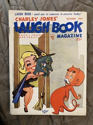 Humor gga Cartoons, Jokes, digest, Laugh Book Magazine, 10/1954, NF Foto 1 de 4