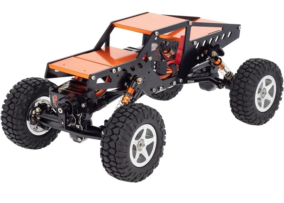 Complete Alloy Conversion Kit w/Roll Cage, Servo, Motor for Axial 1/24 SCX24 C10 - Image 1 of 4