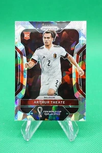2022 Prizm World Cup Qatar Base Prizms Ice #14 Arthur Theate Belgium AS1 - Picture 1 of 2