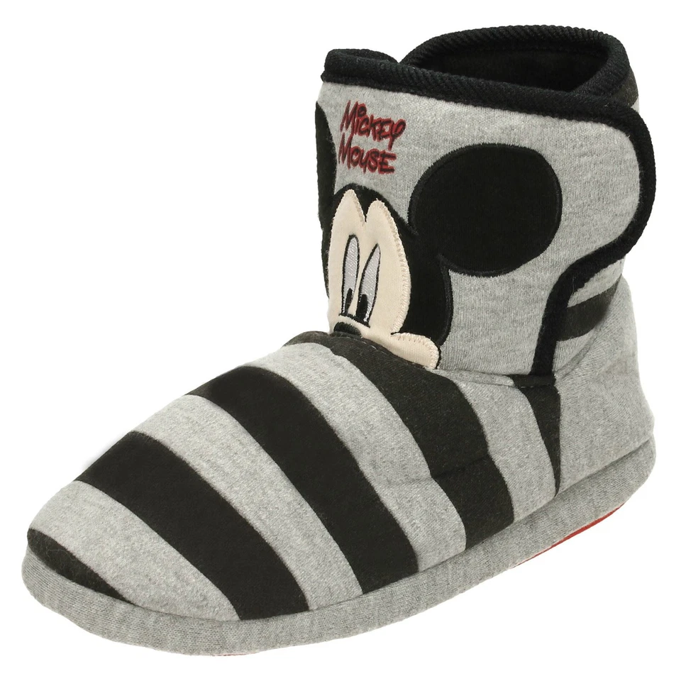 Jungen Disney Stiefel Hausschuhe Mickey Mouse - Bild 1 von 1