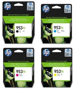 Genuine Original HP 953XL Ink Cartridge Multipack 3HZ52AE **NEW IN BOXES** - Afbeelding 1 van 1