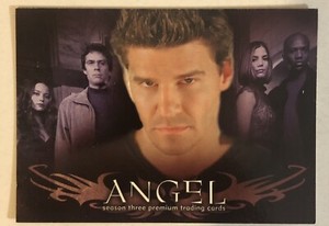 Angel Trading Card David Boreanaz #A3 Charisma Carpenter