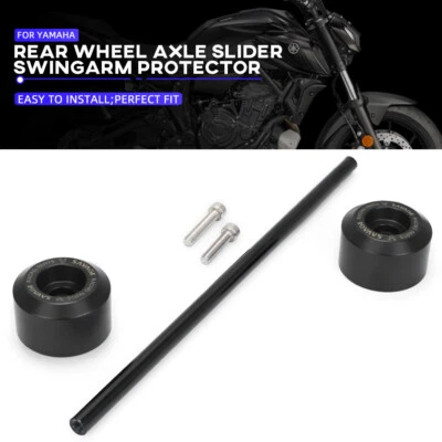 Rear Wheel Axle Slider Swingarm Protector For YAMAHA MT-07 FZ-07 FZ07 XSR 700 - Image 1 of 4