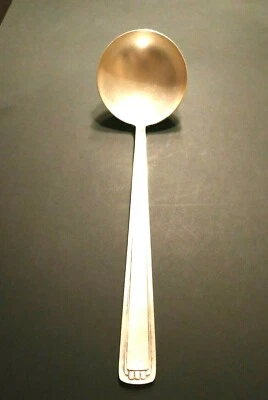 Cuchara sopera francesa vintage, plata de ley 925/1000, 11 3/8", 220 g., años 20 Foto 1 de 4