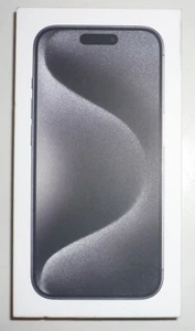 Apple A2848 iPhone 15 Pro Noir Titane 256 Go, boîte vide - Photo 1 sur 3