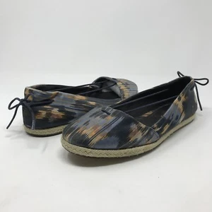Elizabeth and James Size 8 E-Niko Espadrilles Flats Water Color Slip On Loafers - Picture 1 of 12