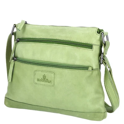 The Skandinavian Brand Leder Umhängetasche mixed