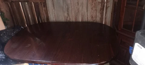 Ethan Allen Antiqued Tavern Pine Oval Spoonfoot Extension Dining Table 12 6024 Cover