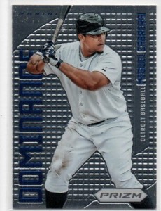 2012 Panini Prizm DOMINANCE #D10 Miguel Cabrera DETROIT TIGERS insert 44