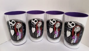 Nightmare Before Christmas Misfit Love 22oz. Plastic Cups Party Favor Set of 4 - Picture 1 of 4