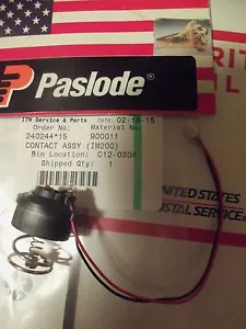 "GENUINO"" Paslode Parte # 900011 ASI DE CONTACTO (IM200) - Imagen 1 de 1