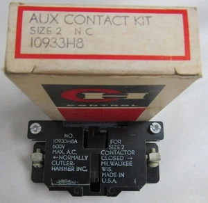 CUTLER-HAMMER CONTACT KIT SIZE 2 N C 10933H8 - Picture 1 of 2