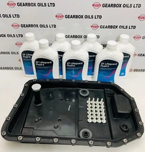 GENUINE BMW ZF 6 SPEED AUTOMATIC GEARBOX E60 E90 E92 SUMP PAN FILTER OIL 7L KIT - Picture 1 of 10